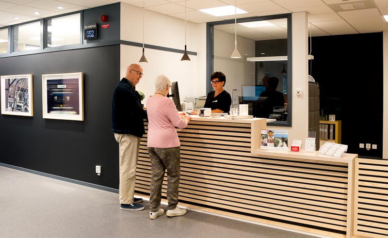 Kattegattkliniken reception